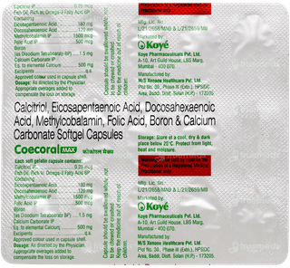 Coecoral Max Capsule 15