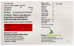Vildaprime 50mg Tablet 15 Vildaprime 50mg Tablet 15