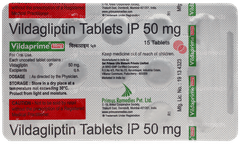 Vildaprime 50mg Tablet 15 Vildaprime 50mg Tablet 15