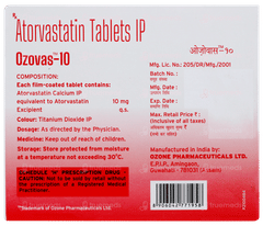 Ozovas 10 Tablet 30
