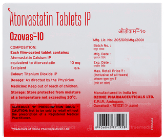 Ozovas 10 Tablet 30