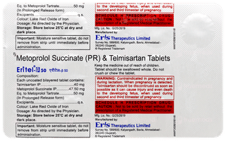 Eritel Beta 50 Tablet 15