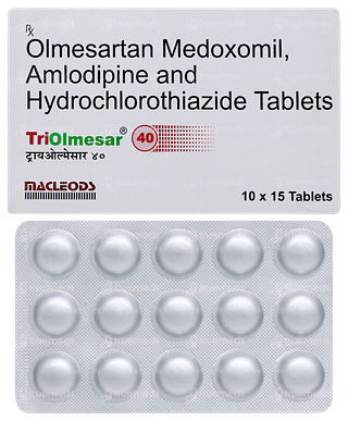 Triolmesar 40 Tablet 15