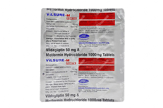 Vilsure M Forte 1000/50 MG Tablet 15