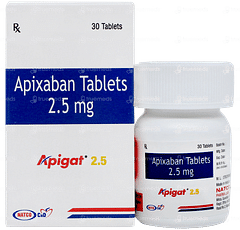 Apigat 2.5 Tablet 30