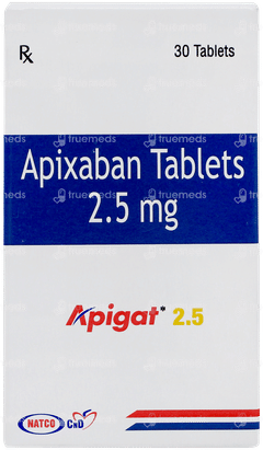 Apigat 2.5 Tablet 30 Apigat 2.5 Tablet 30