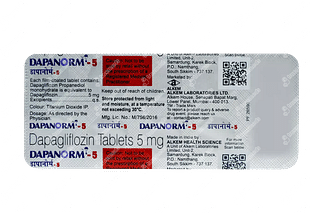 Dapanorm 5 MG Tablet 10