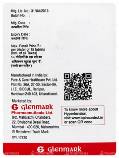 Telma Act 40/5/12.5 Tablet 15 Telma Act 40/5/12.5 Tablet 15