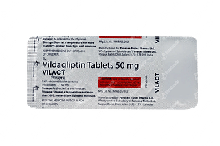 Vilact 50 MG Tablet 10