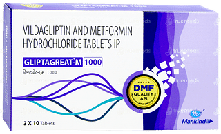 Gliptagreat M 1000 Tablet 10