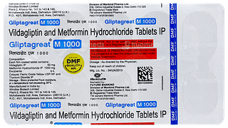 Gliptagreat M 1000 Tablet 10