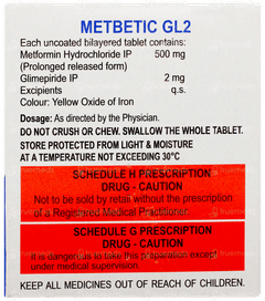 Metbetic Gl2 Tablet 15 Metbetic Gl2 Tablet 15