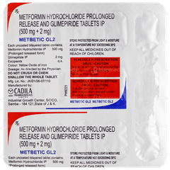 Metbetic Gl2 Tablet 15 Metbetic Gl2 Tablet 15