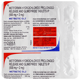 Metbetic Gl2 Tablet 15