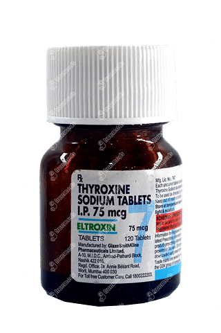 Eltroxin 75mcg Tablet 120