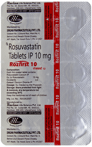Rozfirst 10 Tablet 15