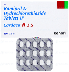 Cardace H 2.5 Tablet 15