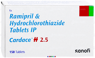 Cardace H 2.5 Tablet 15