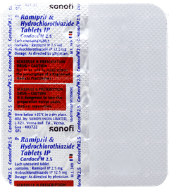 Cardace H 2.5 Tablet 15 Cardace H 2.5 Tablet 15