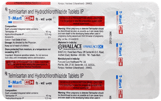 T Mart 40 H Tablet 15