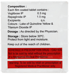 Volibo R 0.3/1 Tablet 10 Volibo R 0.3/1 Tablet 10