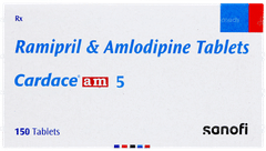 Cardace Am 5 Tablet 15 Cardace Am 5 Tablet 15