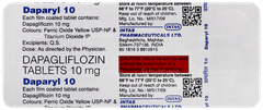 Daparyl 10 Tablet 10