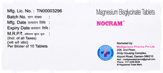 Nocram Tablet 10