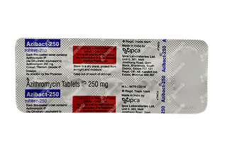 Azibact 250 MG Tablet 10