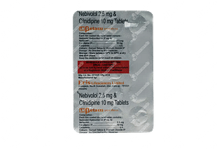 Lnbeta 2.5/10 MG Tablet 15