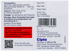 Seromune 500 Tablet 10 Seromune 500 Tablet 10