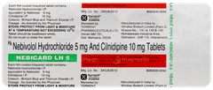 Nebicard Ln 5 Tablet 10