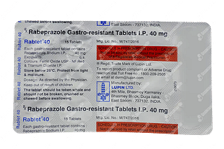 Rablet 40 MG Tablet 15