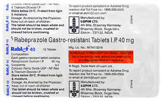 Rablet 40 Tablet 15