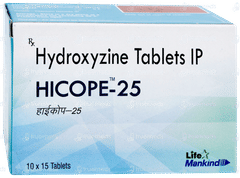 Hicope 25 Tablet 15 Hicope 25 Tablet 15