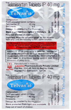 Telvas 40 Tablet 15