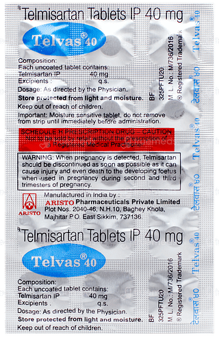 Telvas 40 Tablet 15