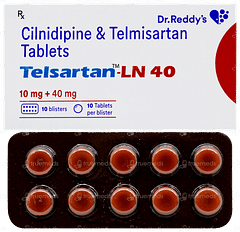Telsartan Ln 40 Tablet 10