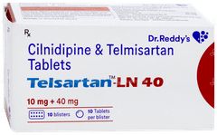 Telsartan Ln 40 Tablet 10 Telsartan Ln 40 Tablet 10