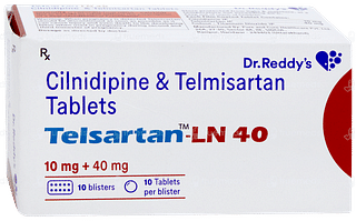 Telsartan Ln 40 Tablet 10