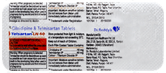 Telsartan Ln 40 Tablet 10 Telsartan Ln 40 Tablet 10