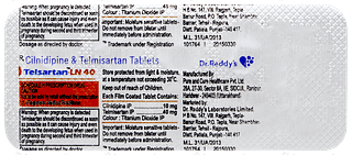 Telsartan Ln 40 Tablet 10