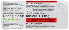 Daprica 10 Tablet 10 Daprica 10 Tablet 10
