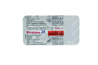 Rivatane 20 MG Tablet 10