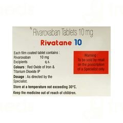 Rivatane 10 Tablet 10