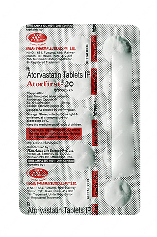 Atorfirst 20 Tablet 15