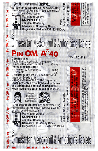 Pinom A 40 Tablet 15