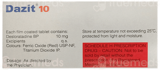 Dazit 10 Tablet 10