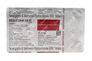 Nolgliptin Mf 20/500 MG Tablet Er 10