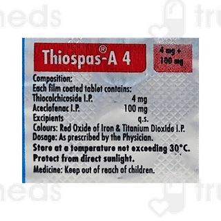 Thiospas A 4 Tablet 15